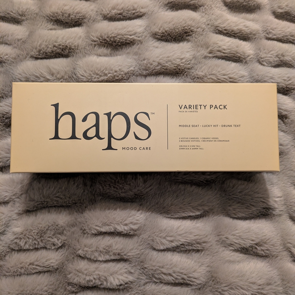 Haps Mood Care Candle Variety Pack